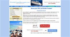 Desktop Screenshot of floridacruisediscounts.com